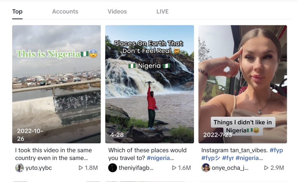Tiktok Nigeria